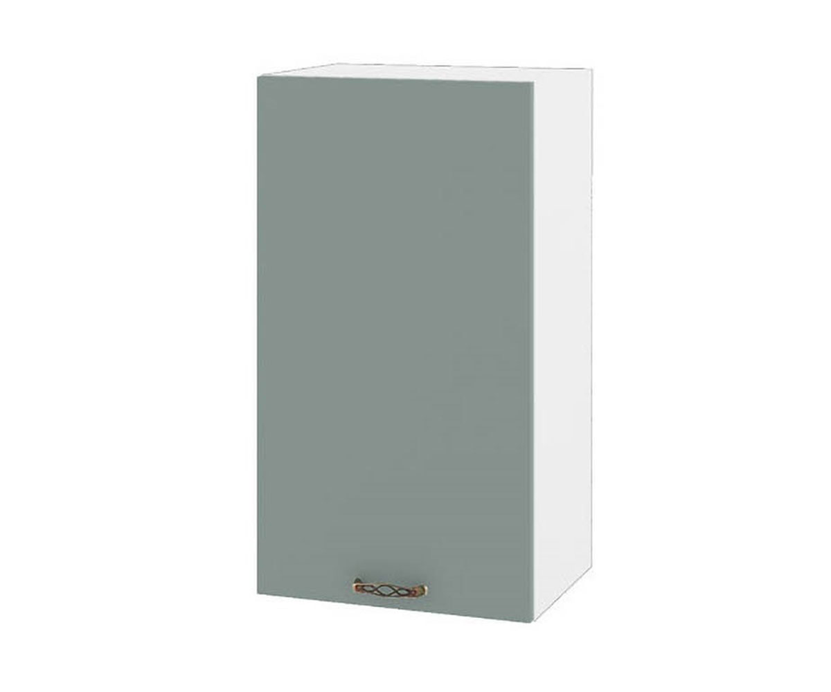 Горен кухненски шкаф Олив мат 11 – 2 Бяло