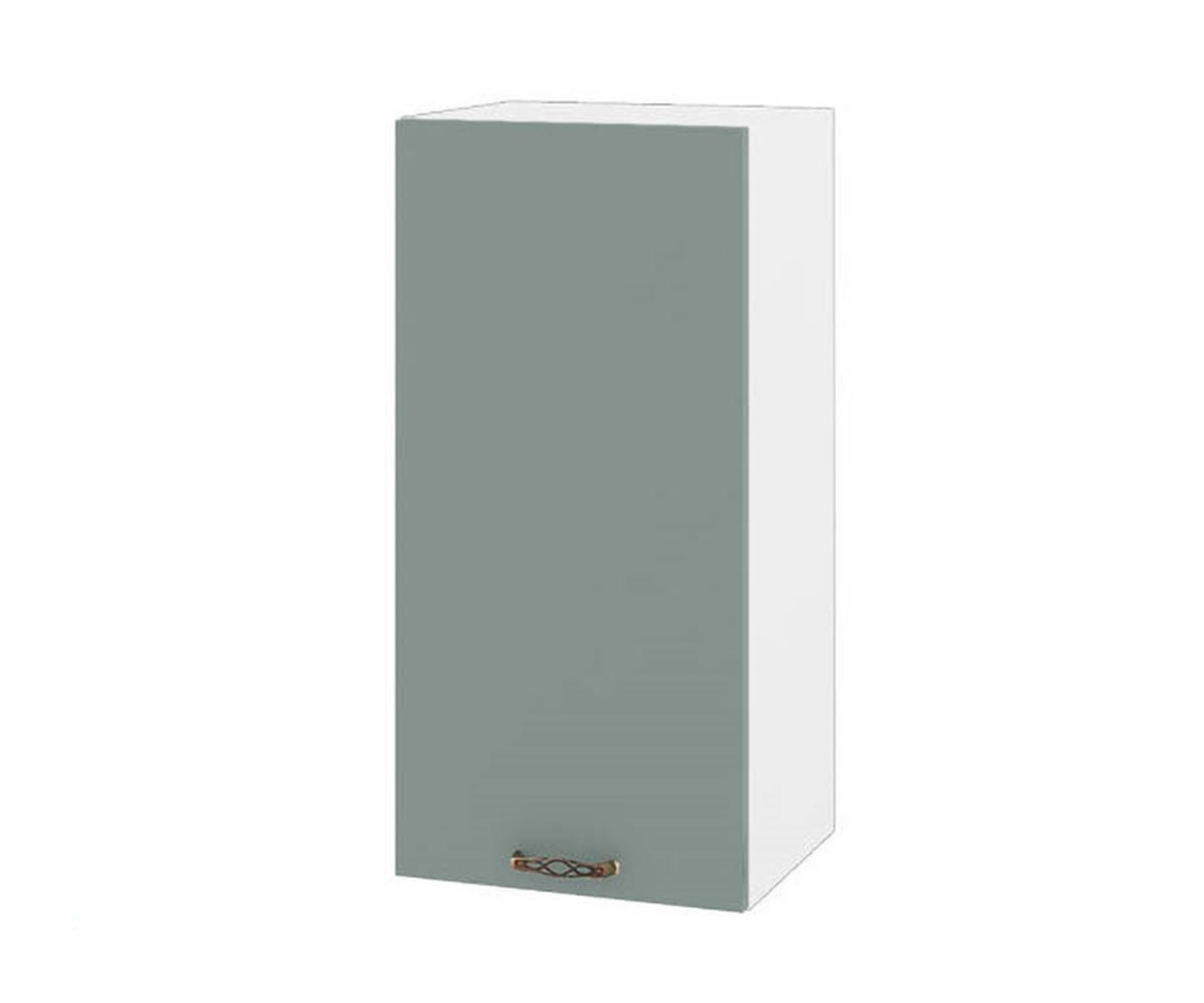 Горен кухненски шкаф Олив мат 11 – 16 Бяло
