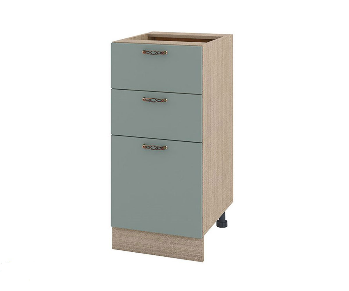 Долен кухненски шкаф Олив мат 27 Мока