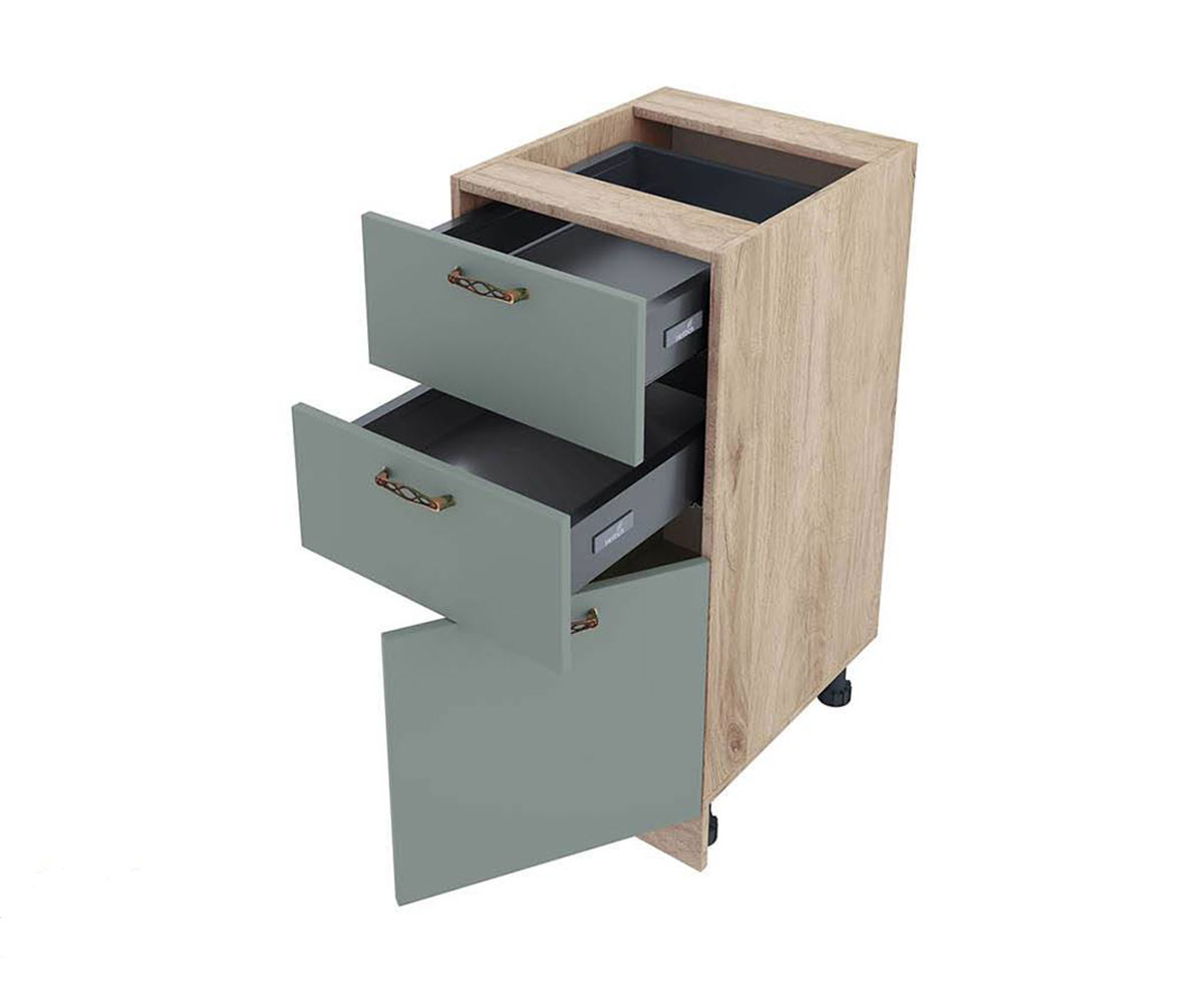 Долен кухненски шкаф Олив мат 11 - 53 Сонома