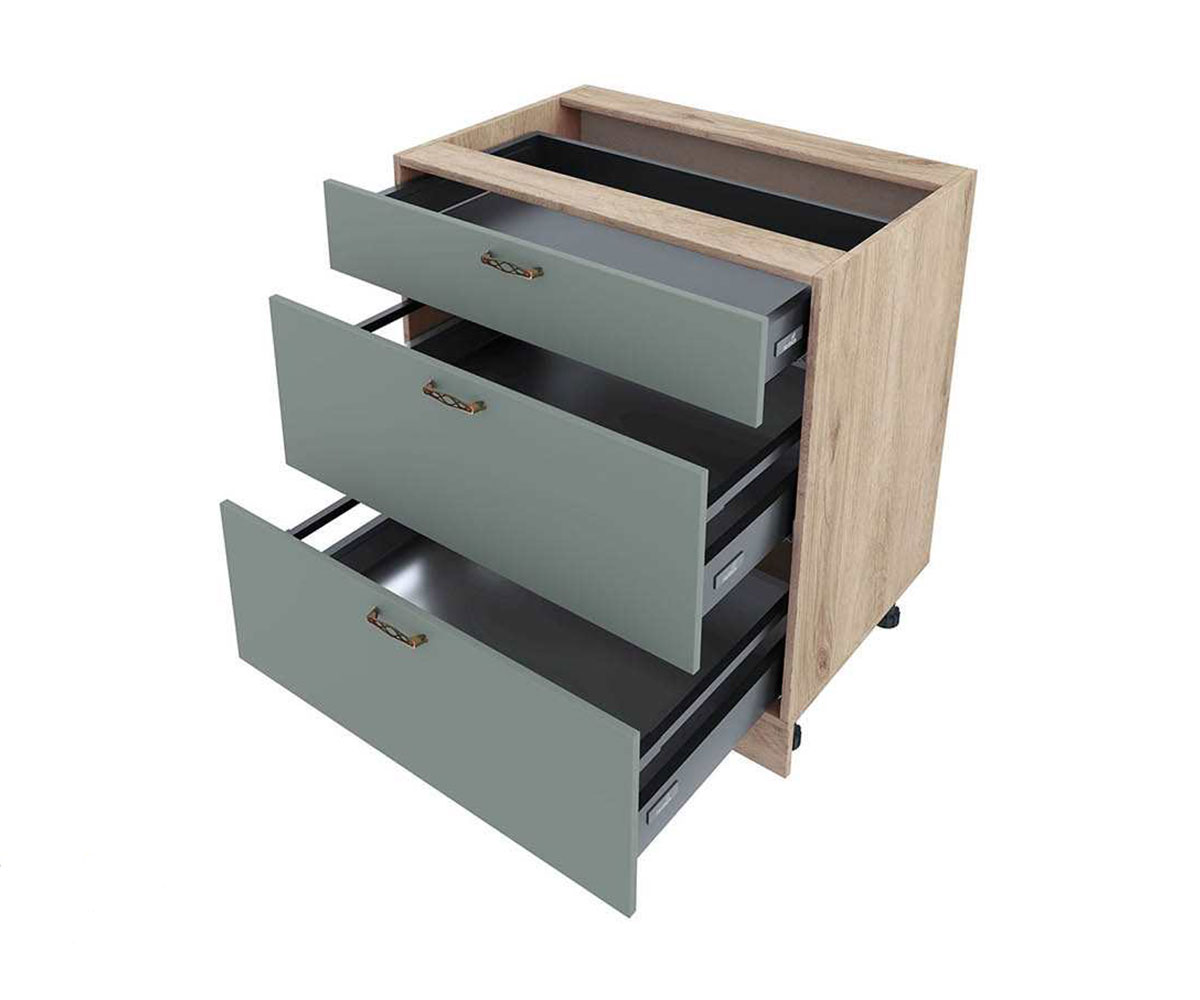 Долен кухненски шкаф Олив мат 11 - 55 Сонома