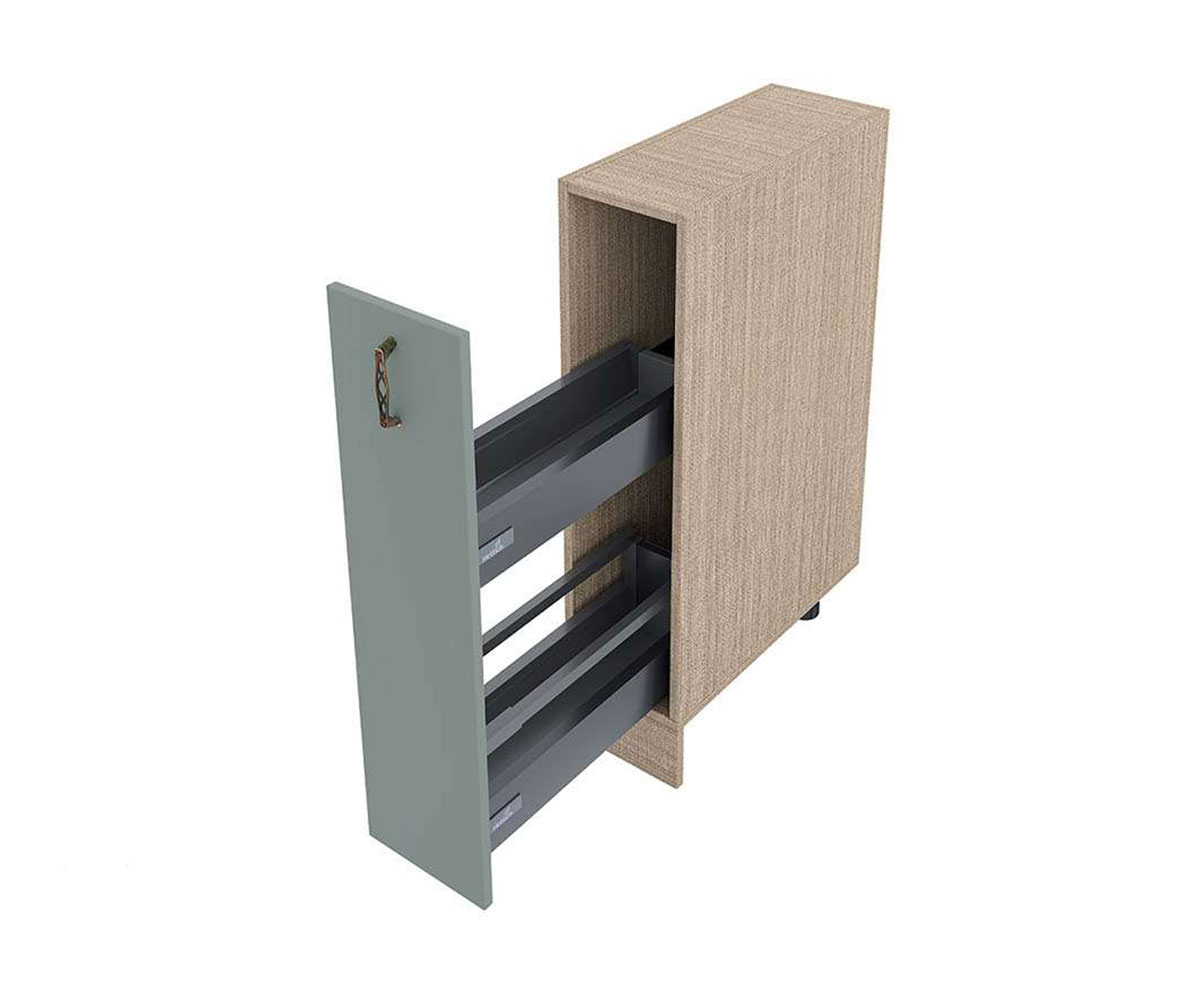 Долен кухненски шкаф Олив мат 11 - 58 Мока