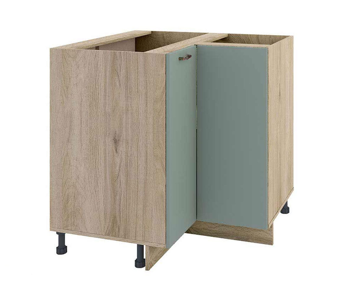 Долен ъглов шкаф за кухня Олив мат 11 - 61 Сонома