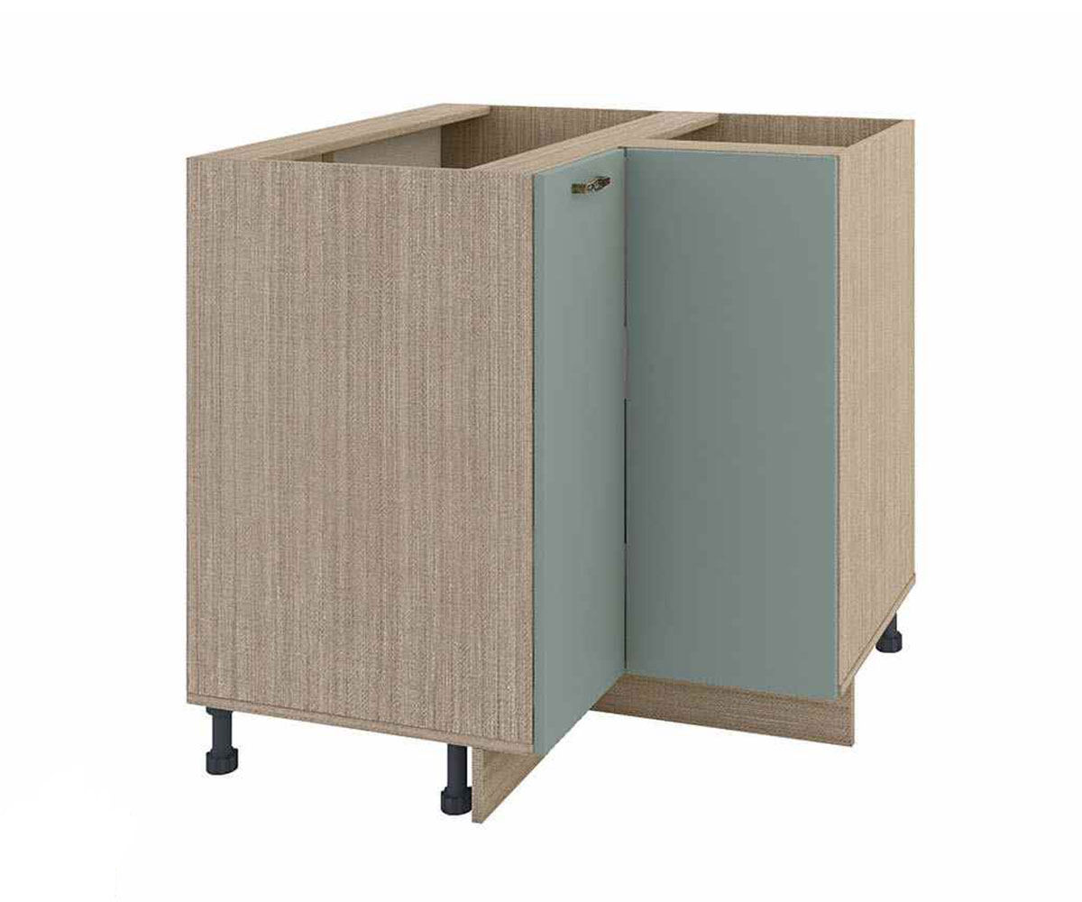 Долен ъглов шкаф за кухня Олив мат 11 - 61 Мока