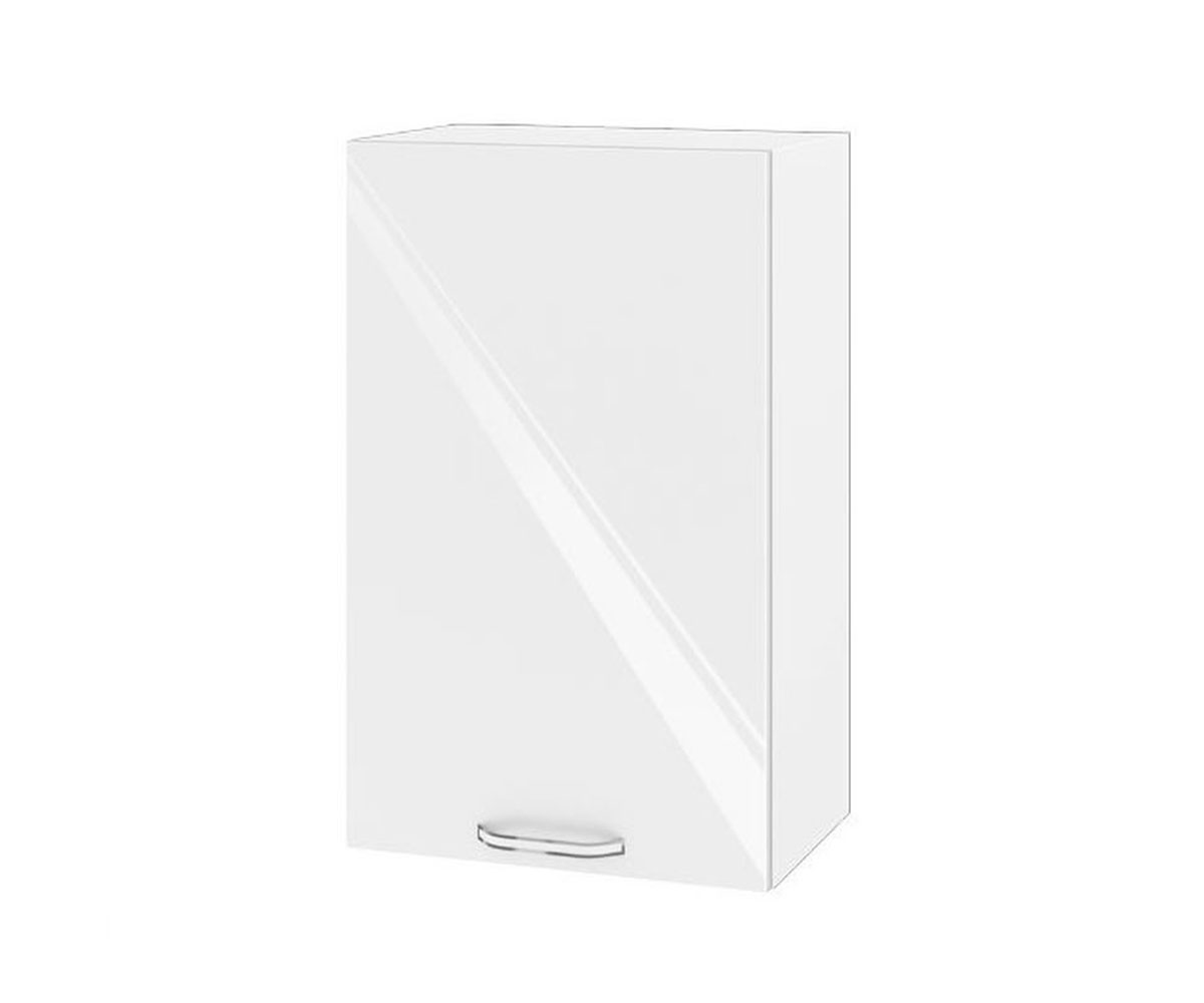 Горен кухненски шкаф Сити Бяло гланц 05 - 6