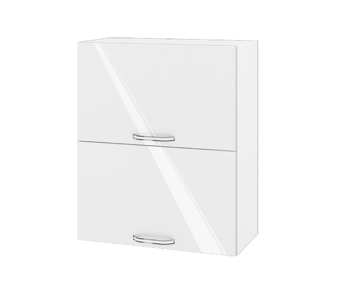 Горен кухненски шкаф Сити Бяло гланц 05 - 11