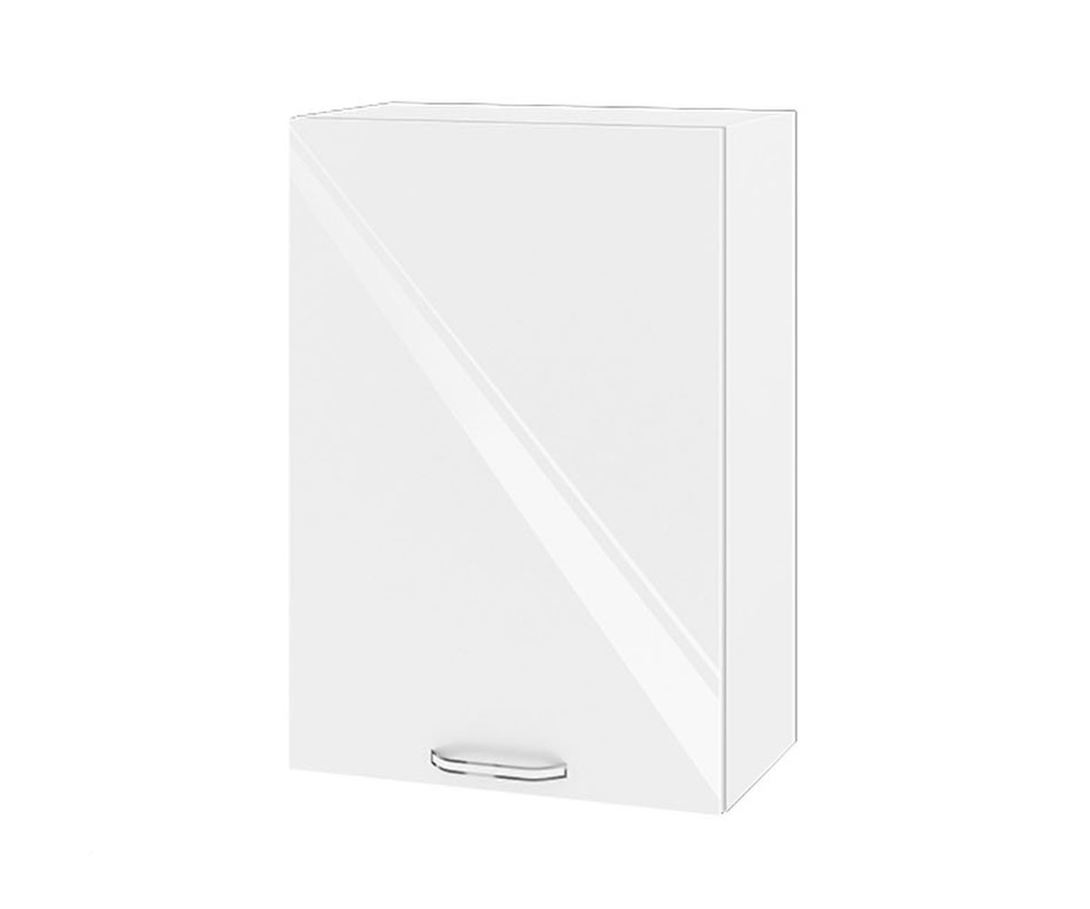 Горен кухненски шкаф Бяло гланц 05 - 18