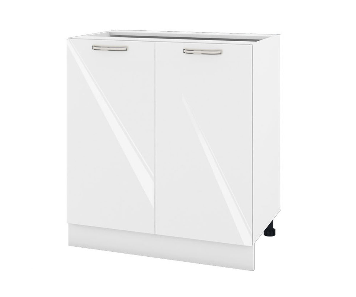 Кухненски шкаф за мивка Бяло гланц 05 - 23