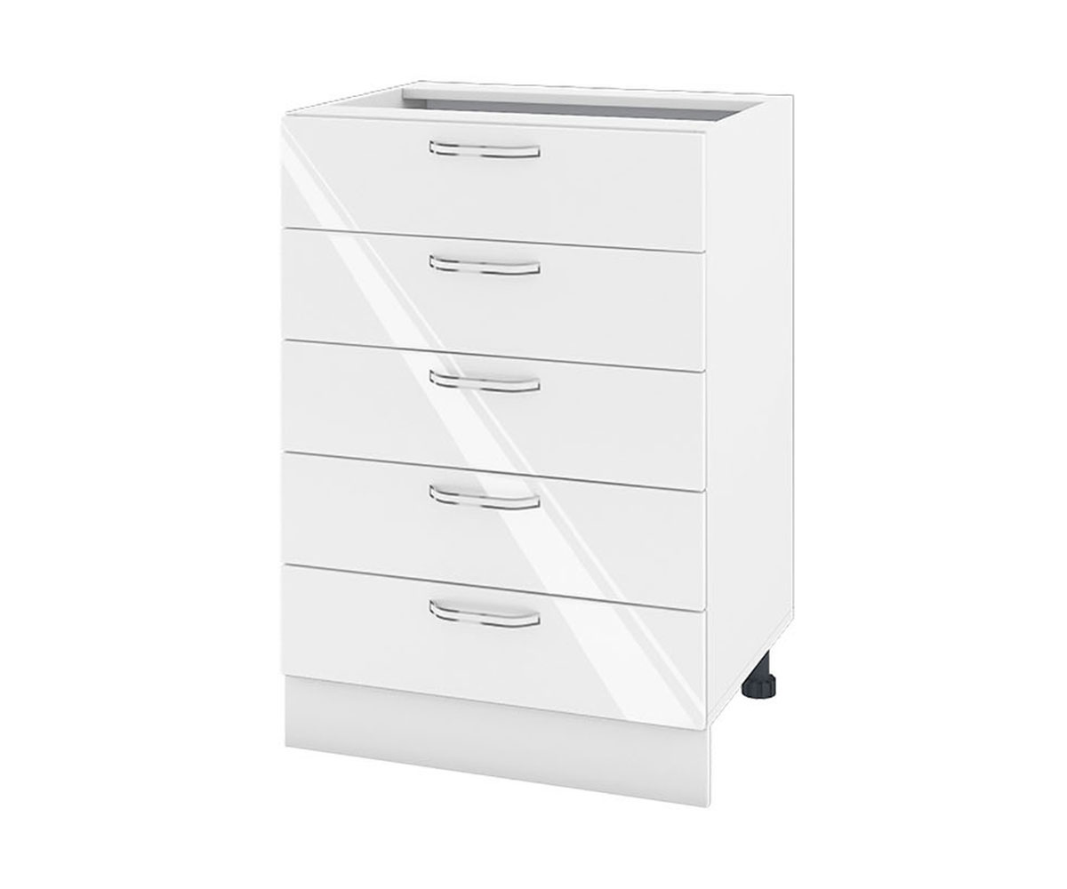 Долен кухненски шкаф Бяло гланц 05 - 29