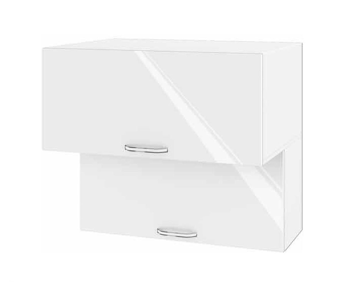 Горен кухненски шкаф Бяло гланц 05 - 107