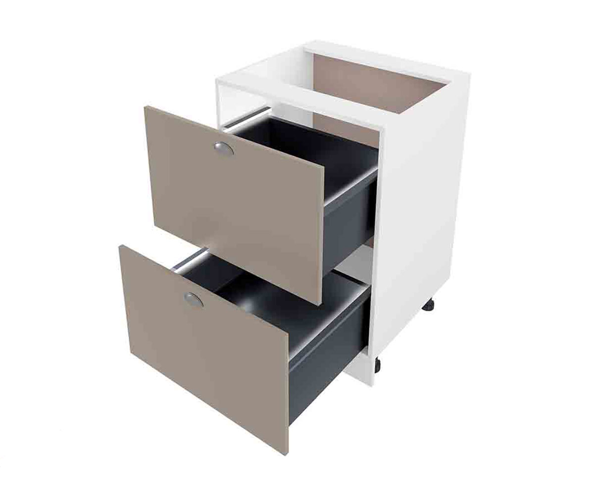 Долен кухненски шкаф Капучино мат 11-72