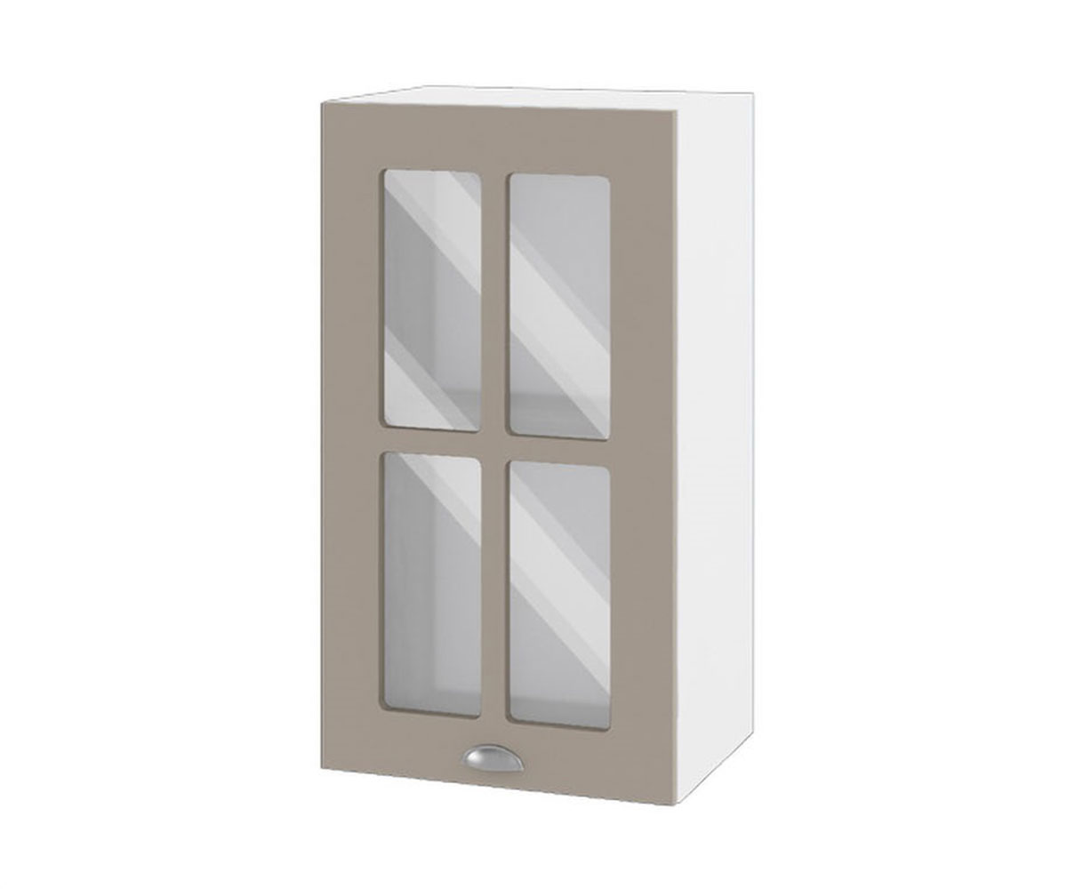 Горен кухненски шкаф Капучино мат 11-102