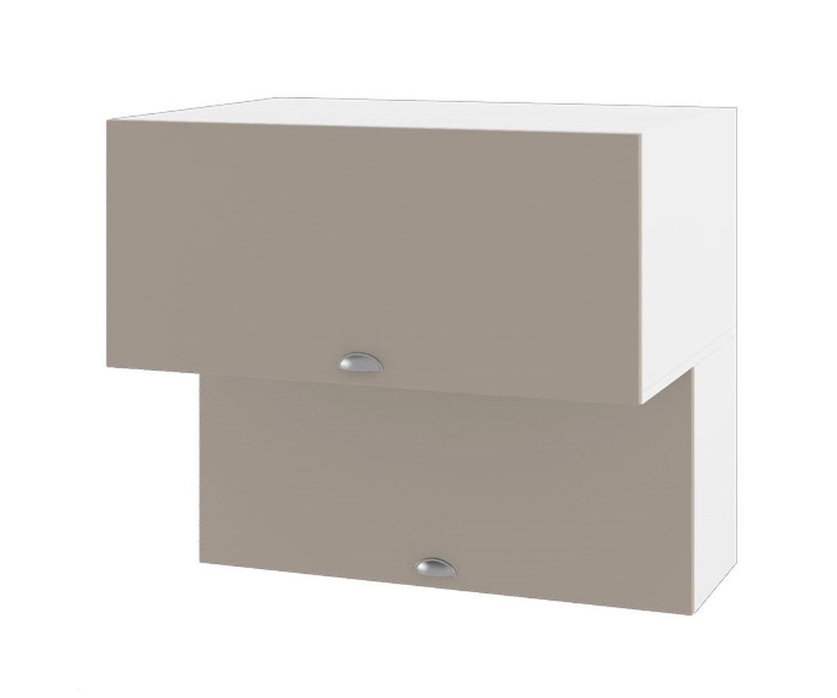 Горен кухненски шкаф Капучино мат 11-107