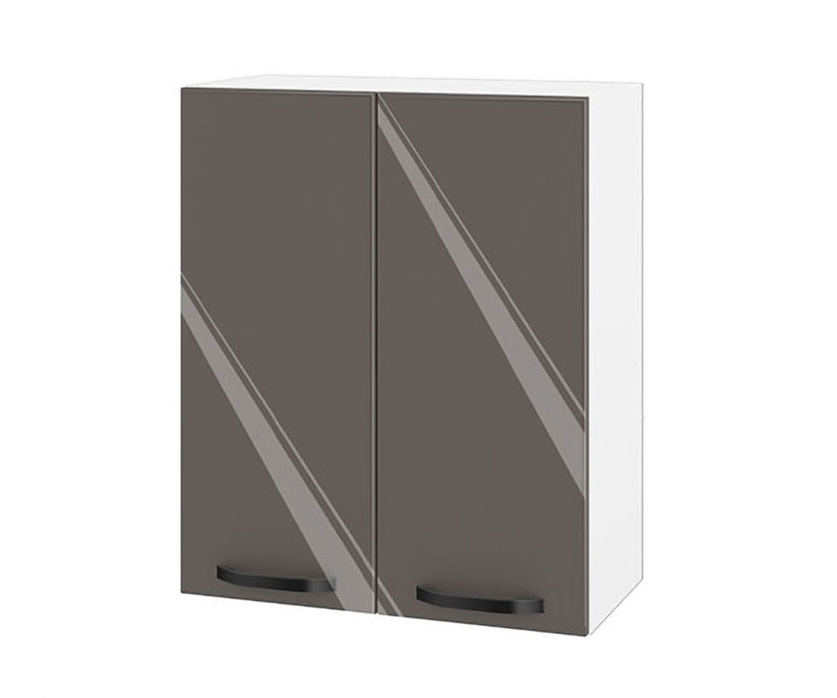 Горен кухненски шкаф Антрацит гланц 05-3