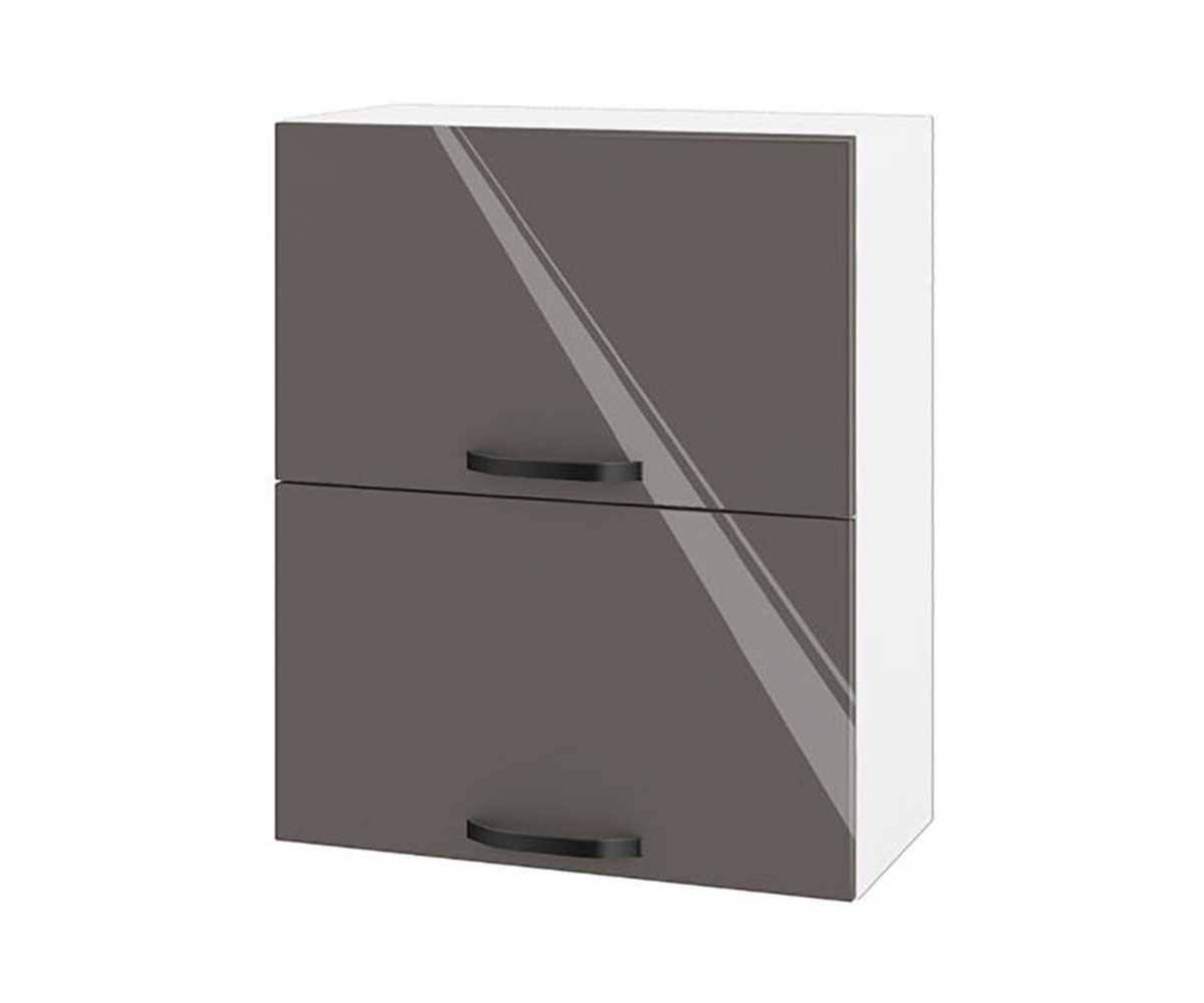 Горен кухненски шкаф Антрацит гланц 05-11