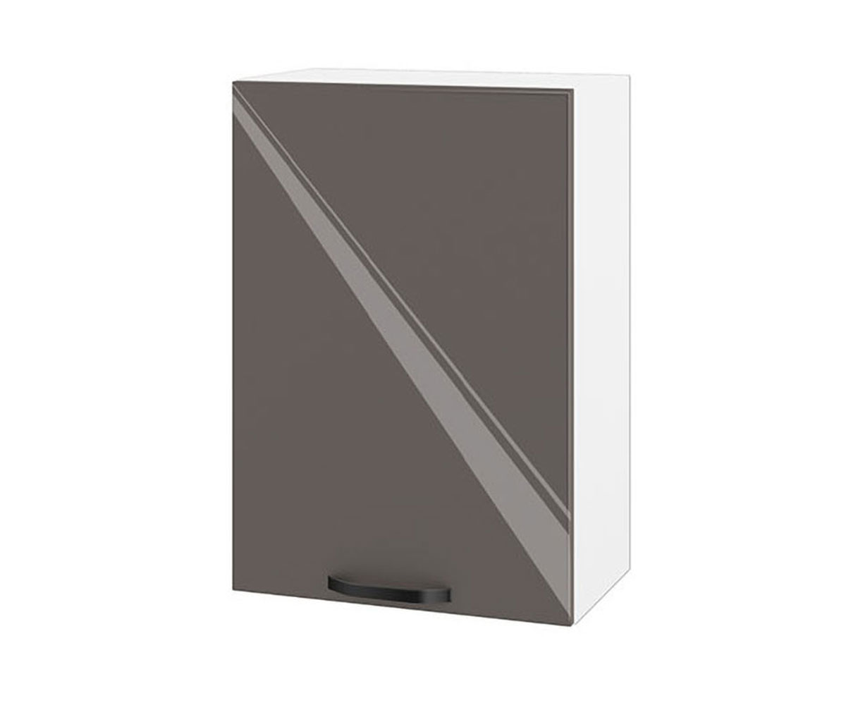 Горен кухненски шкаф Антрацит гланц 05-18