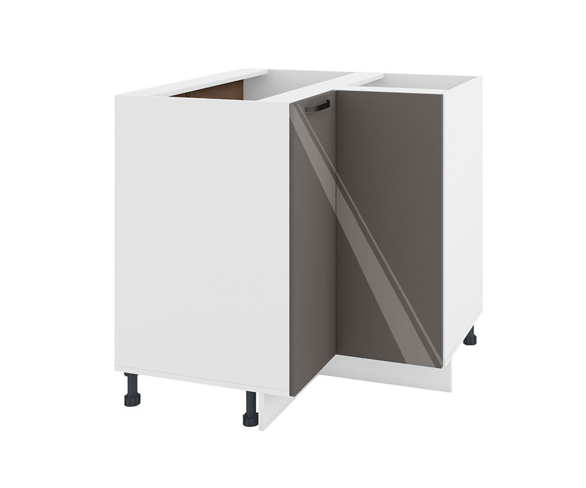 Долен кухненски шкаф Антрацит гланц 05-61