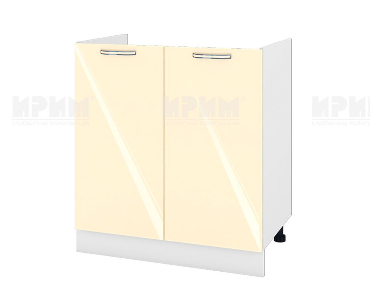 Долен кухненски шкаф Бежово гланц 05-30