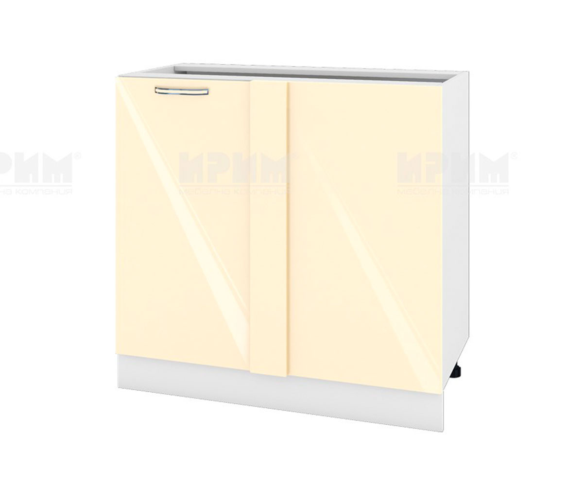 Долен кухненски шкаф Бежово гланц 05-42