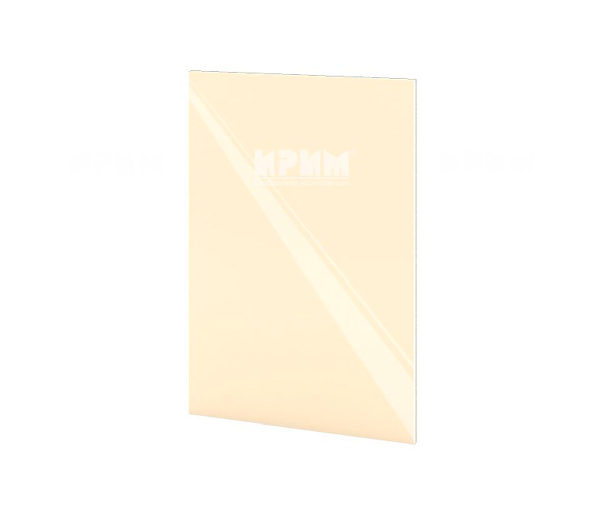 Краен панел за кухня Бежово гланц 05-46