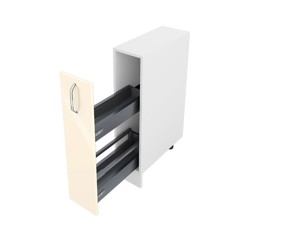 Долен кухненски шкаф Бежов гланц 05-58