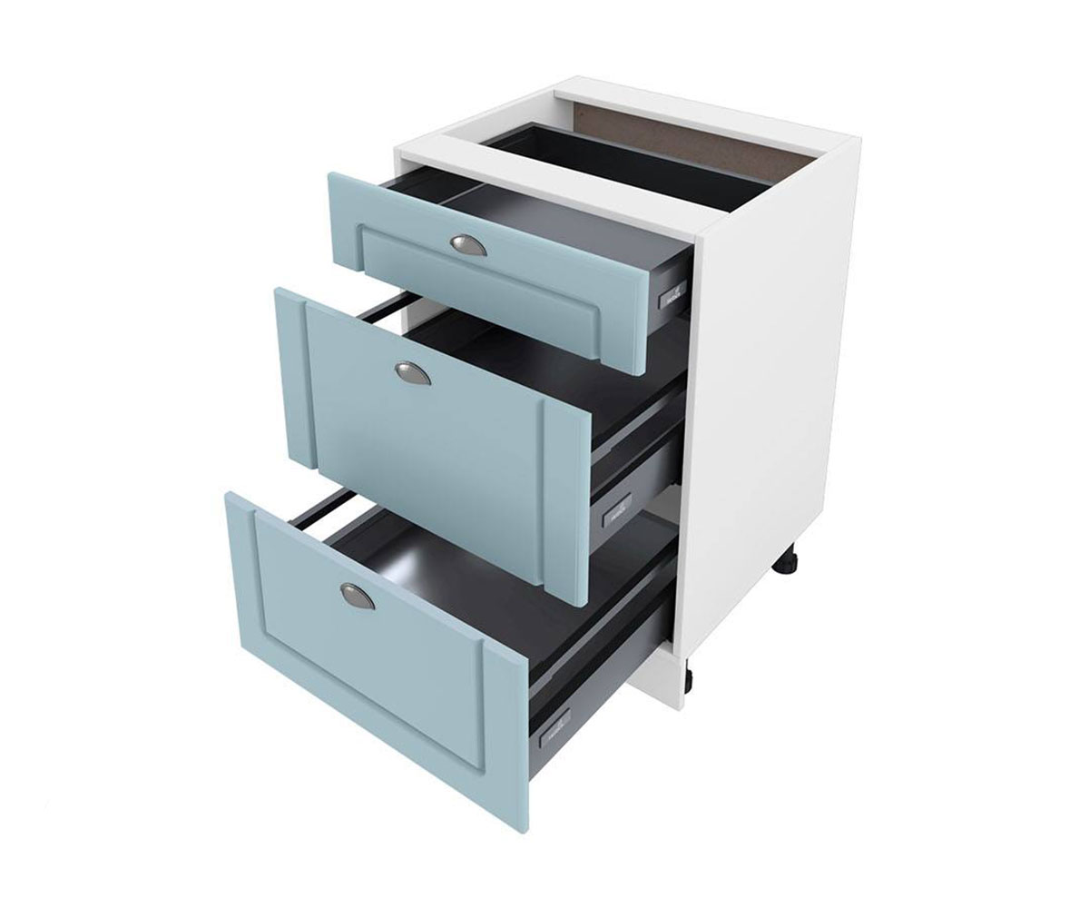 Долен кухненски шкаф Деним мат 06-54