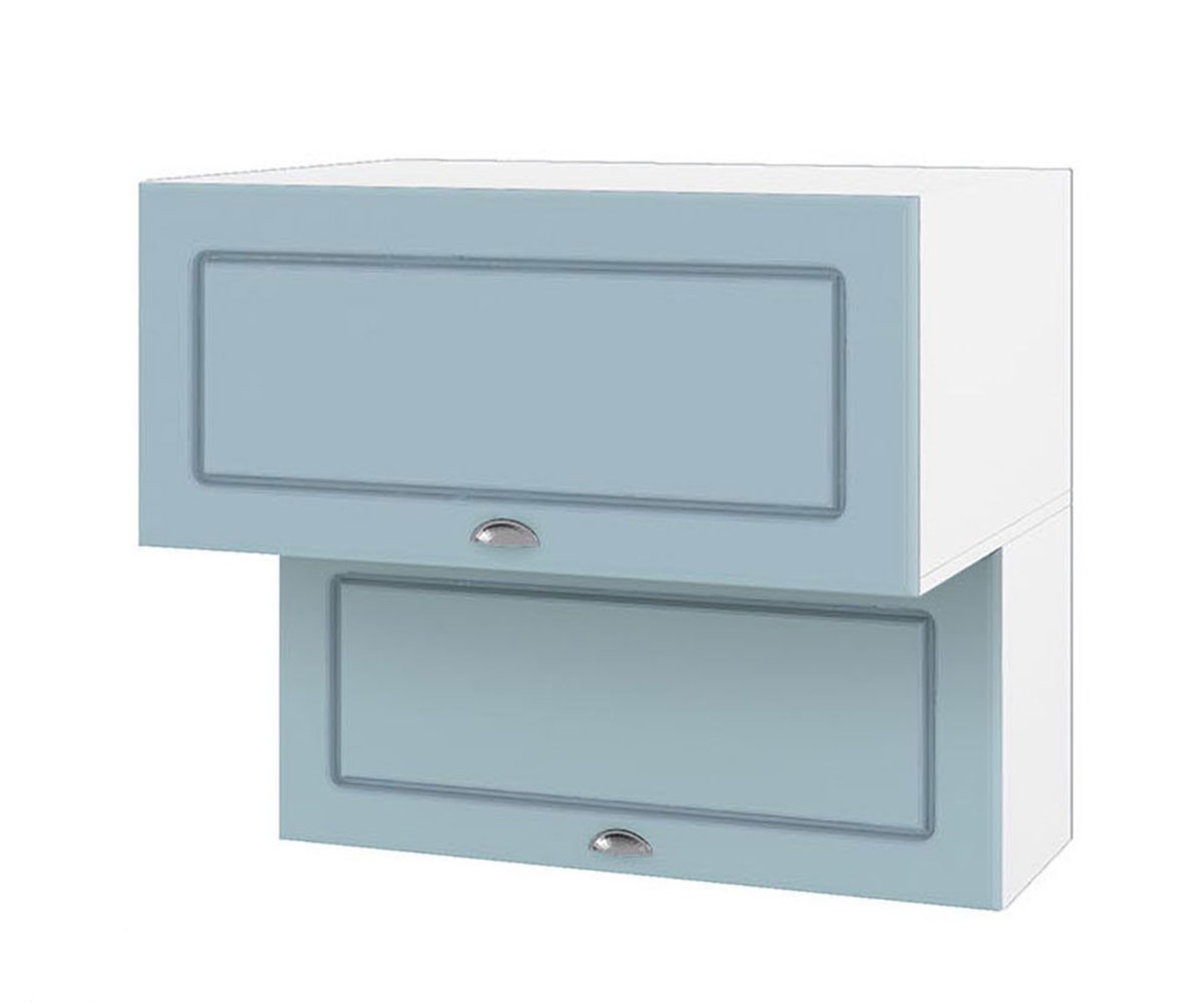 Горен кухненски шкаф Деним мат 06-107