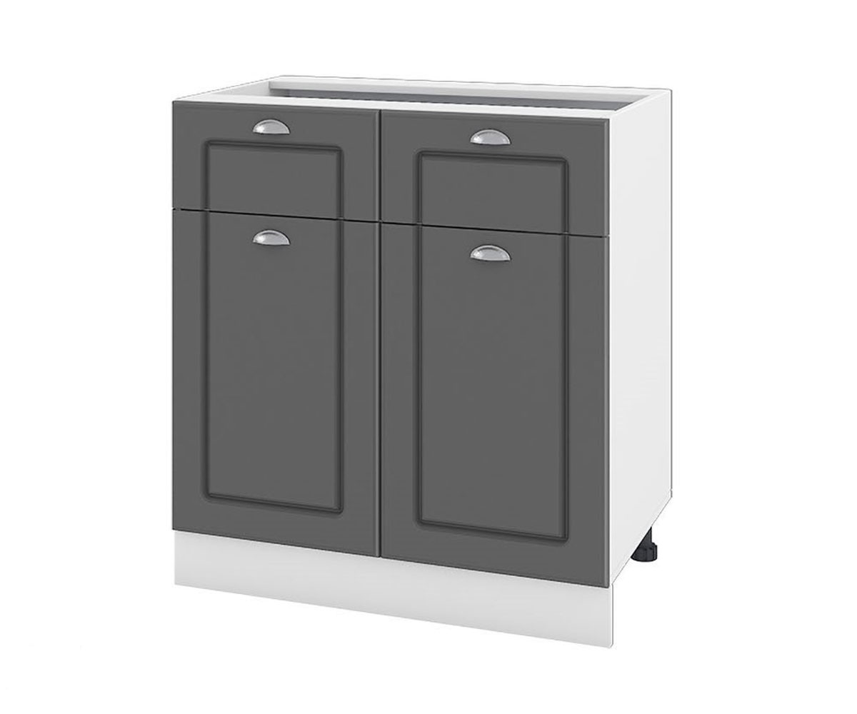 Долен кухненски шкаф Цимент мат 06-26