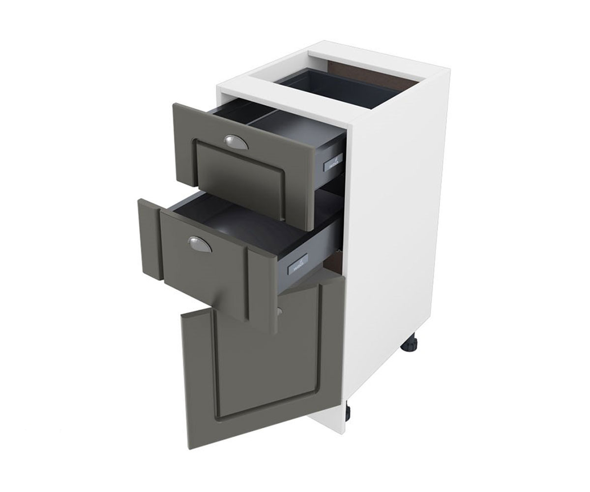 Долен кухненски шкаф Цимент мат 06-53