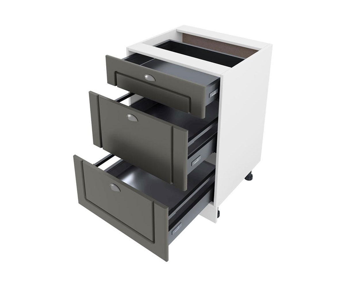 Долен кухненски шкаф Цимент мат 06-54