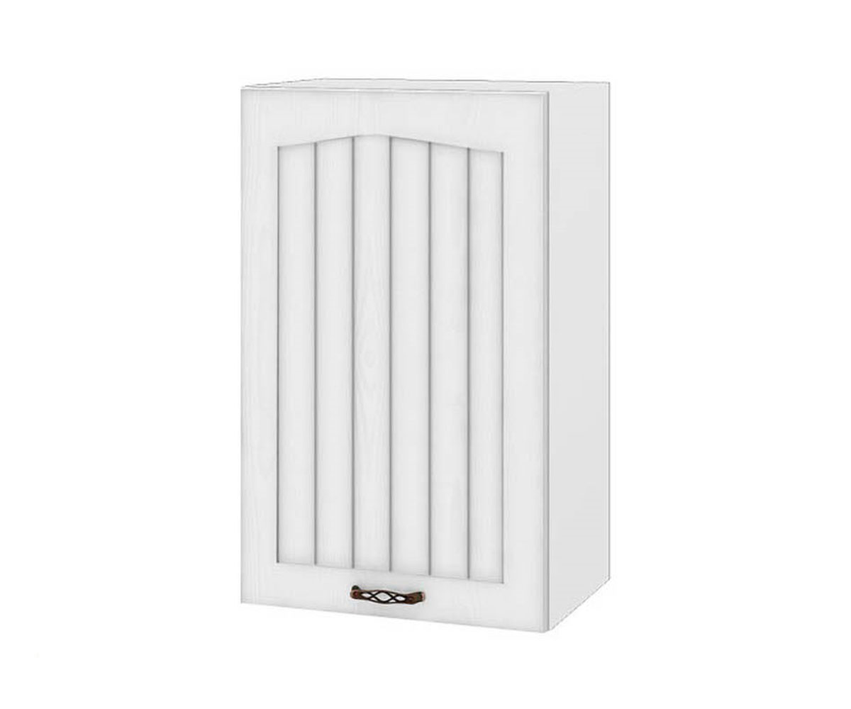 Горен кухненски шкаф Бяло фладер 04-6