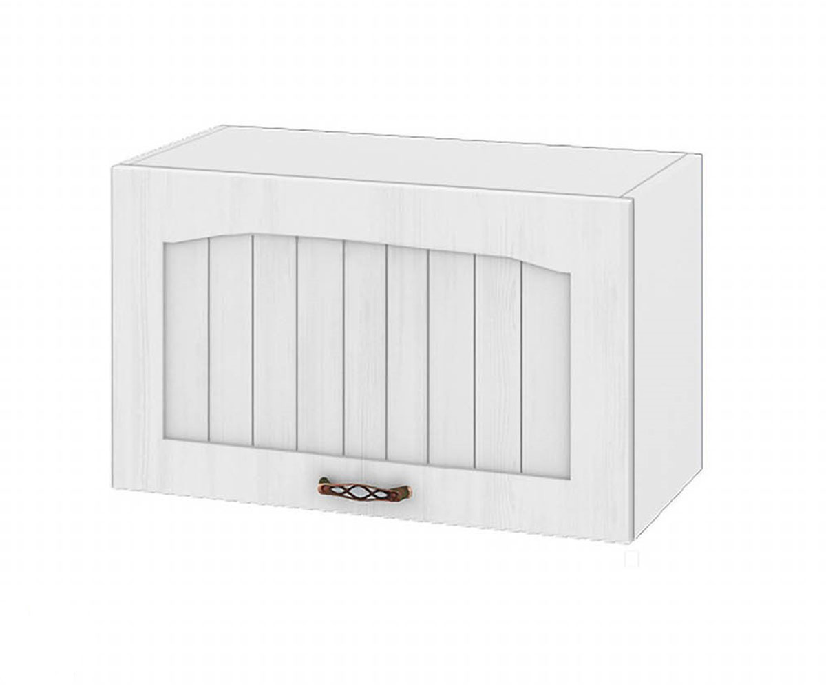 Горен кухненски шкаф Бяло фладер 04-15