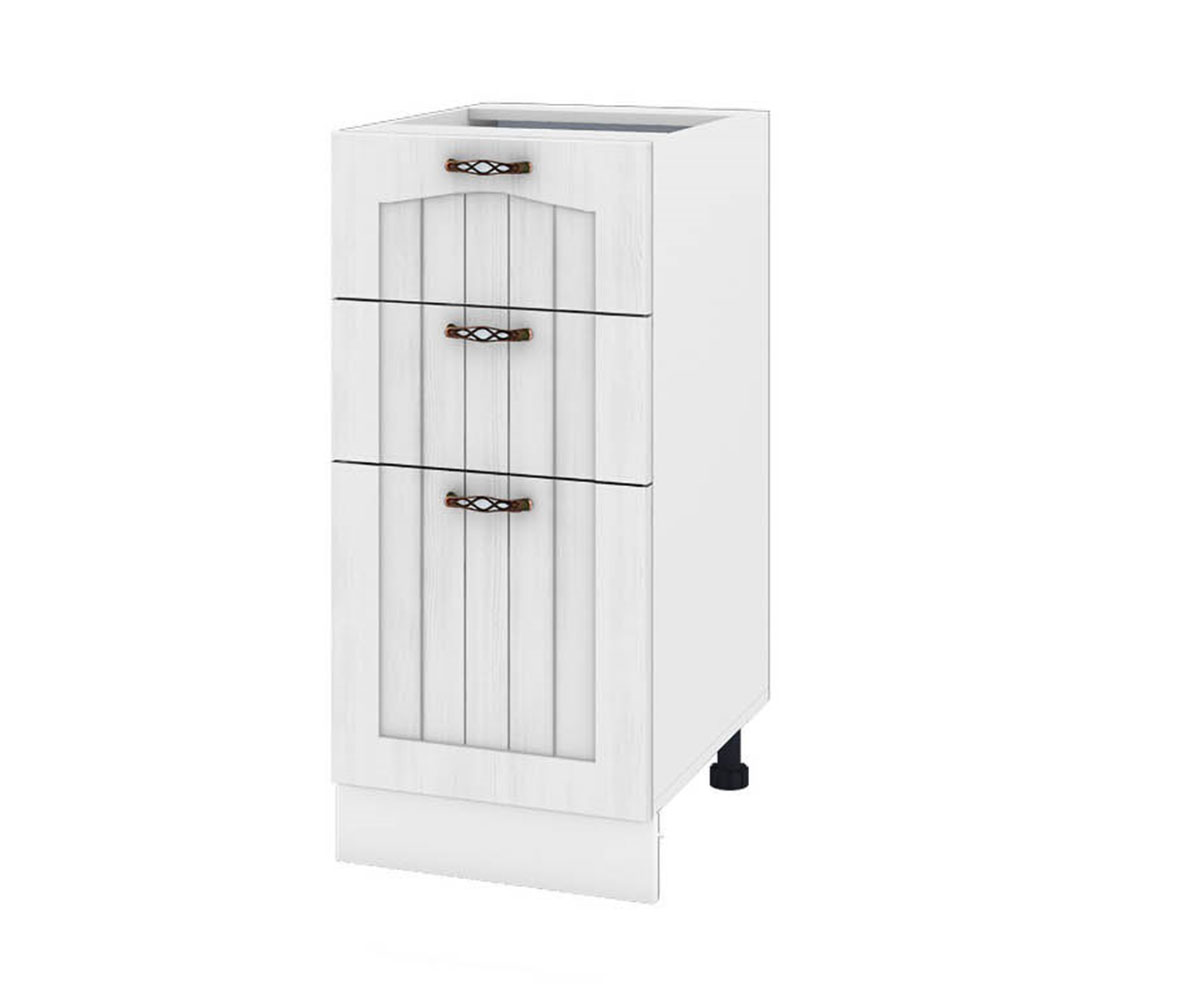 Долен кухненски шкаф Бяло фладер 04-27