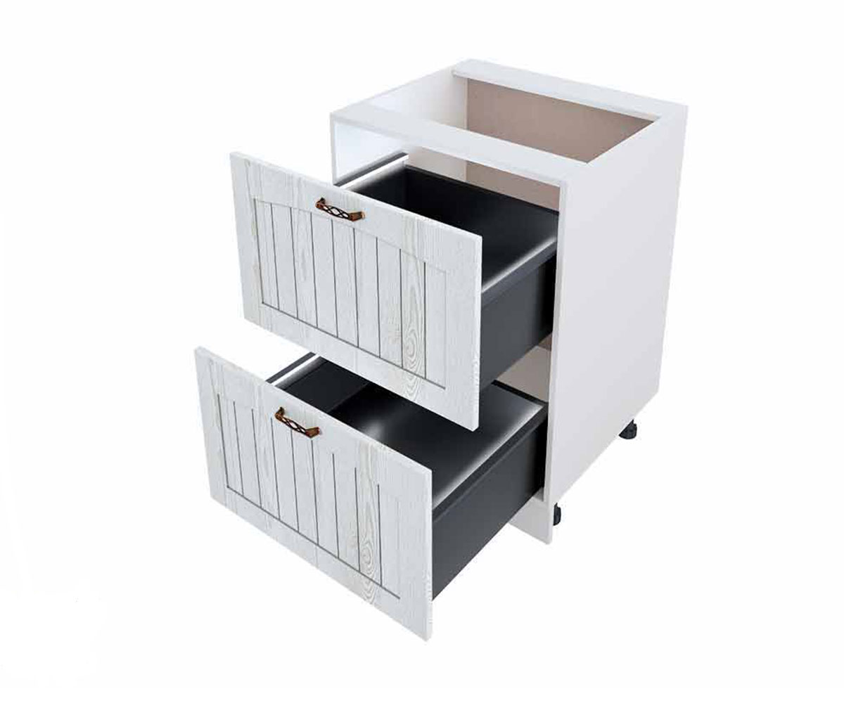 Долен кухненски шкаф Бяло фладер 04-72