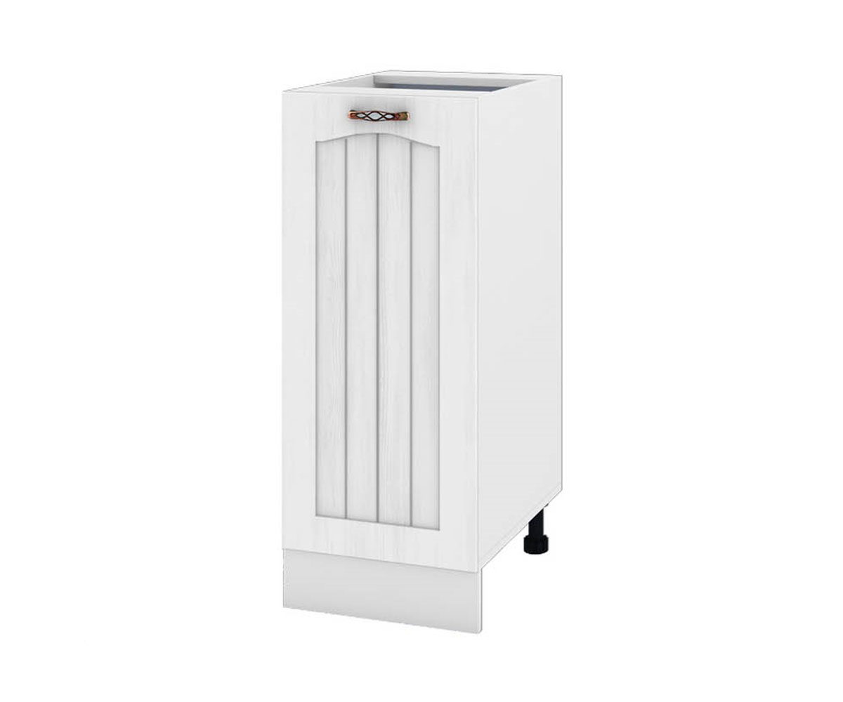 Долен кухненски шкаф Бяло фладер 04-90 ляв