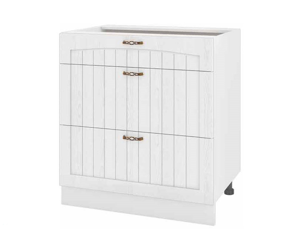 Долен кухненски шкаф Бяло фладер 04-120