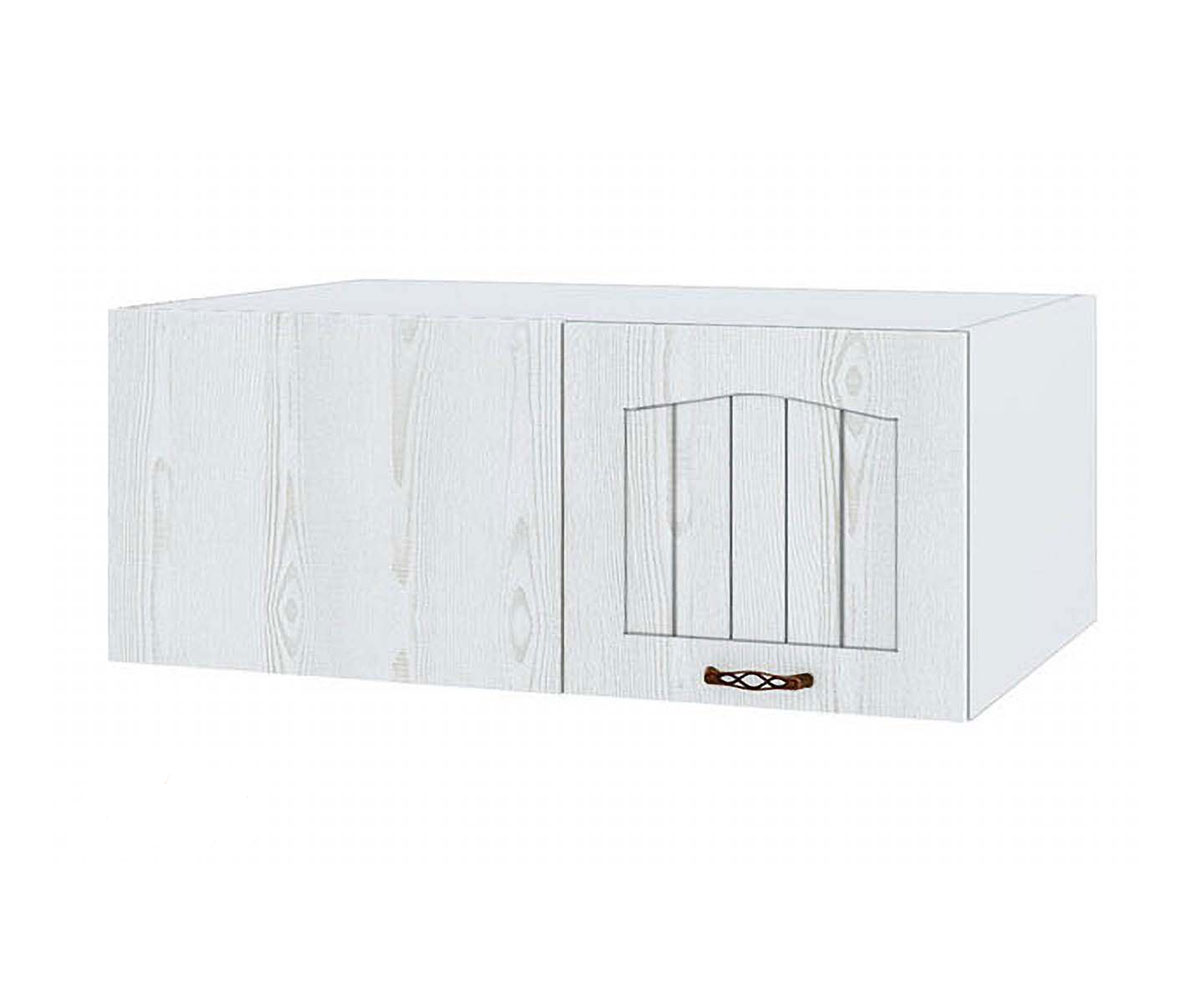 Горен кухненски шкаф Бяло фладер 04-163 ляв