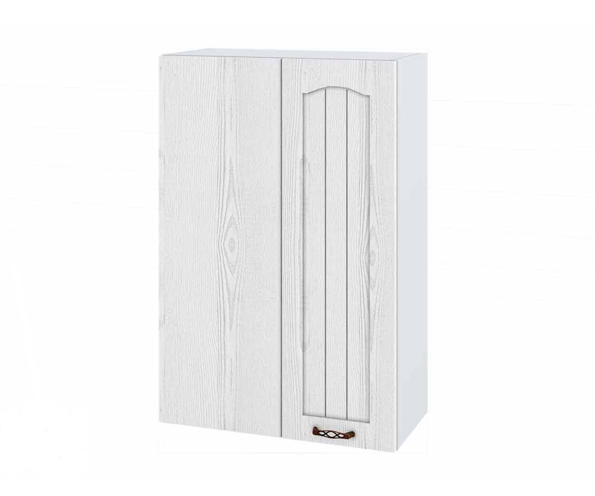 Горен кухненски шкаф Бяло фладер 04-172 ляв