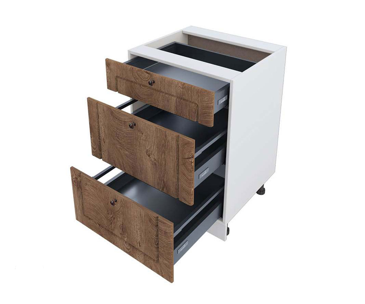 Долен кухненски шкаф Дъб натурал 06-54