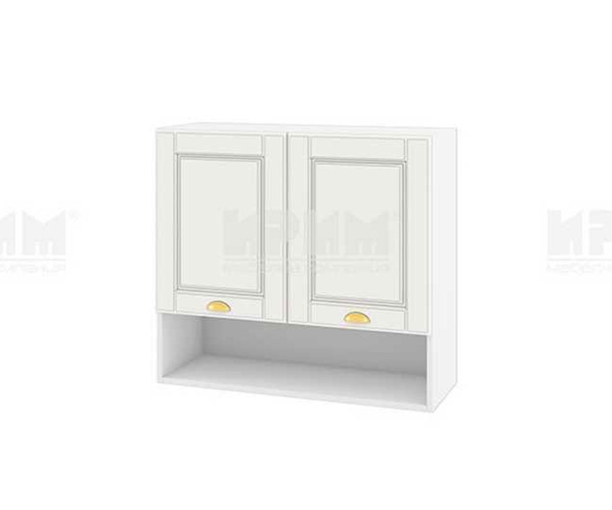 Горен кухненски шкаф Бяло мат 09-8